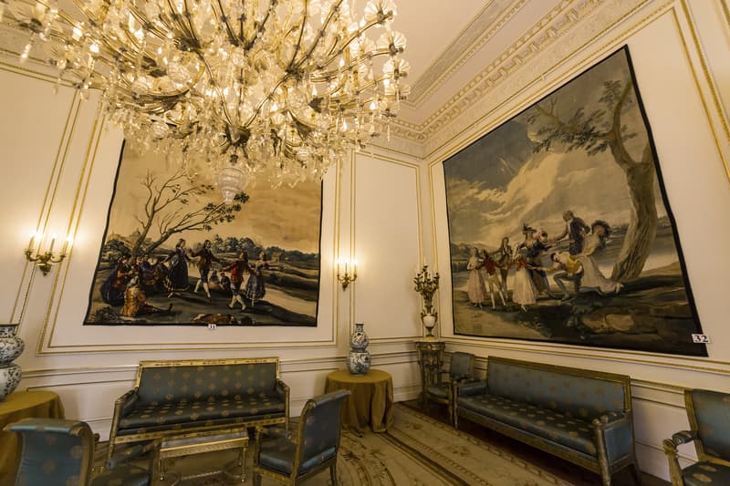 Interiors of Royal Palace, Brussels, Belgium