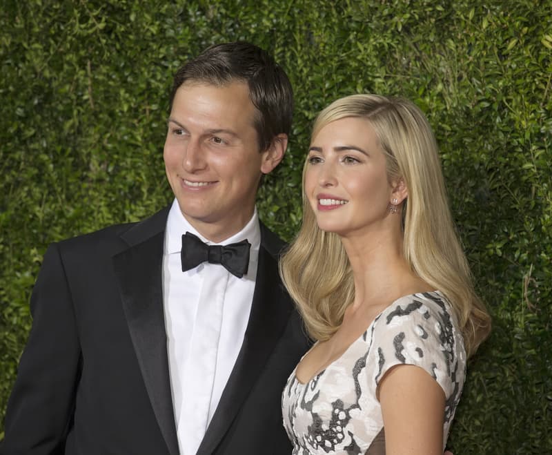Jared Kushner and Ivanka Trump at 2015 Tony Awards