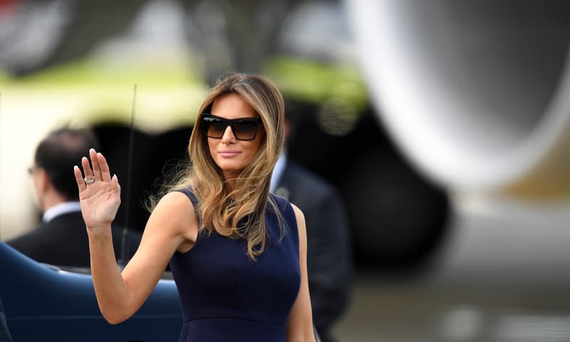 Donald Trump and Melania Trump