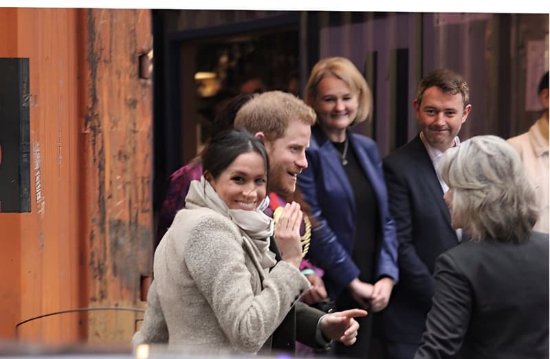 Police Rush In as Mob Surrounds Harry, Meghan