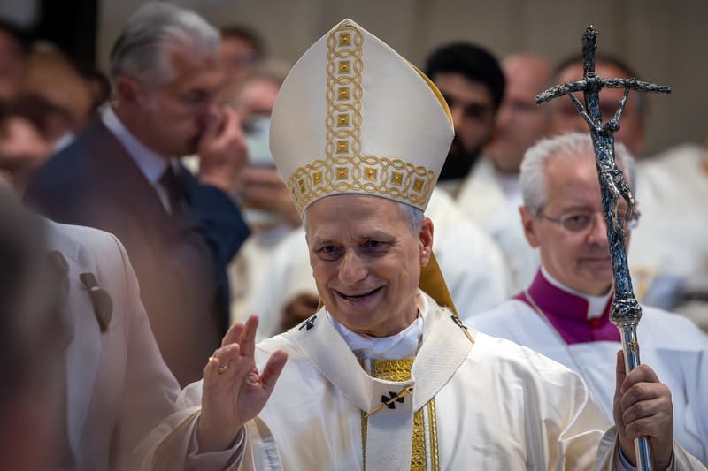 Pope Leo XIV celebrates Holy Mass in the Vatican Basilica