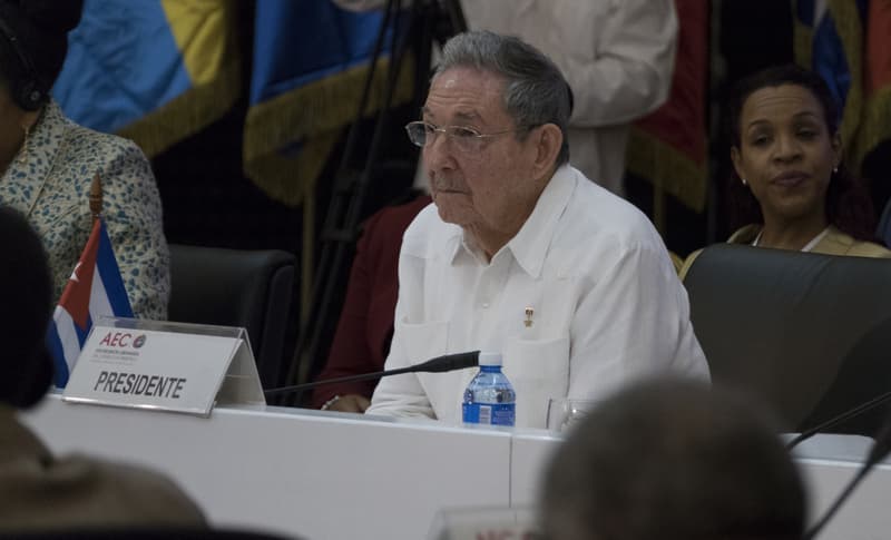 Cuban President Raul Castro at the Opening of the 22nd Meeting of the Association of Caribbean States Ministerial Council