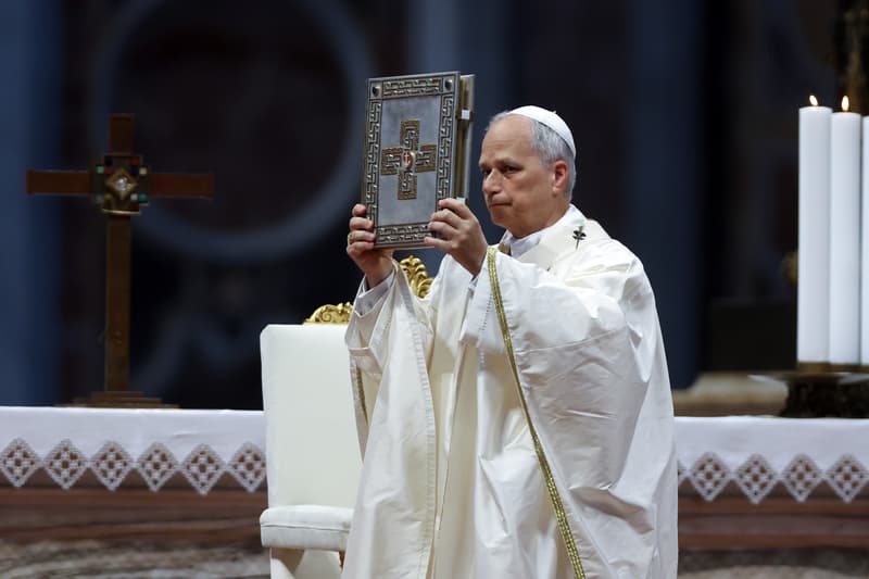 Religion: Pope Leo XIV presides over the Holy Mass
